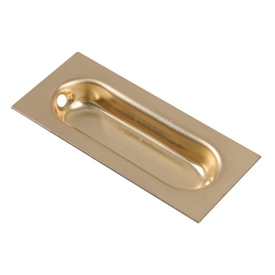 Oblong finger door handle