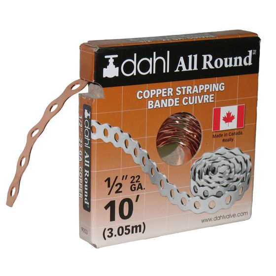 Copper strapping