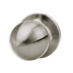 Bouton pour porte de passage, Hudson, nickel satiné