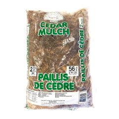 Cedar Mulch - 56 l - 2 ft² - Natural