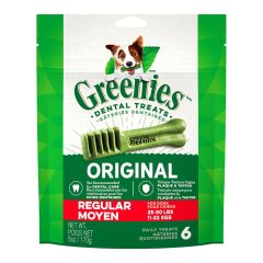 Gâteries dentaires pour chien GREENIES, moyen, 170 g