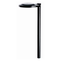 Solar Path Light - Metal - 41.5 cm H - Black- 2/Pkg