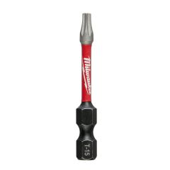 Embout de tournevis SHOCKWAVE Impact Torx, T15, 2''