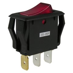 Rocker lighted switch