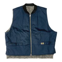 Pile Lined Vest - Marine - Size X-large