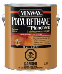 Polyurethane Floor Varnish - Semi-Gloss - 600 ft² - 3.78 l