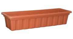 Flower Box - Nova - Terra Cotta - 24"