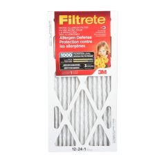 Filtre micro allergène, 1" x 12" x 24"