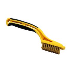 Mini-brosse, 1 1/8" x 2 1/4", laiton