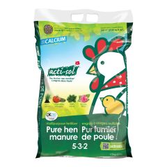 Pure Hen Manure Fertilizer - 5-3-2 - 4,300 ft² - 20 kg