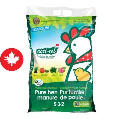 Pure Hen Manure Fertilizer -  5-3-2  -2,150 ft² - 10 kg