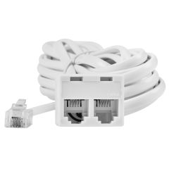 Cordon de ligne modulaire, 7 ', blanc