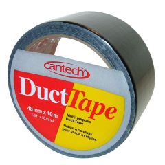 Cloth Tape - Black - 48 mm x 10 m