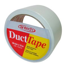 Cloth Tape - White - 48 mm x 10 m