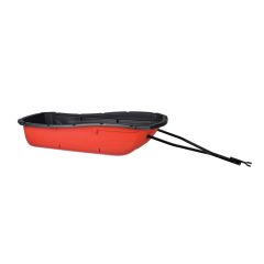 Luge utilitaire Snow Trek Sport 75, 74" x 30 1/2" x 16 1/2", rouge/noir