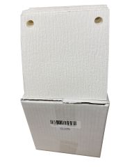 Filter paper - White - 400/Pkg - 7"