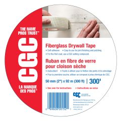 CGC Sheetrock Fiberglass Drywall Tape - White - 300'