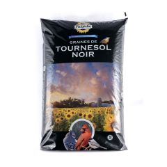 Graines de tournesol noir pour oiseaux sauvages, 15 kg