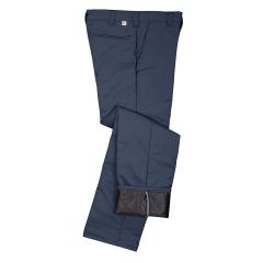 Pantalon doublé piqué, marine, grandeur 38/33