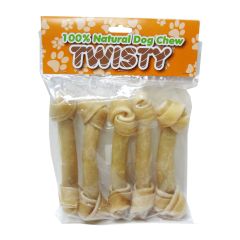 Raw Leather Bone - Natural - 7.5" - 5/Pkg