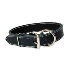 Double Collar - Black - 1 1/4" x 24"