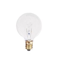 Ampoule vanité, G16,5, incandescente, blanc doux, claire, 40 W, 2/pqt