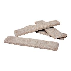 ECO FELTAC - Beige Strip Felt Pads