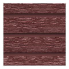 Ridgewood D5 Siding - 12" x 12' - Country Red