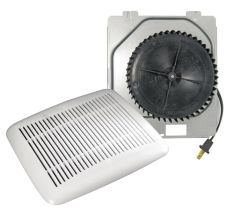 Bathroom fan upgrade kit