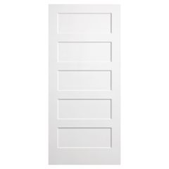 Conmore Door - White - 1 3/8" x 24" x 80"