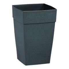 Self-Watering Harmony Tall Planter -  16" x 14" x 16" - Slate