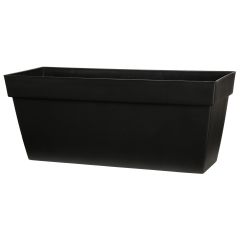 Viva Planter - Black - 24" x 10" x 9"