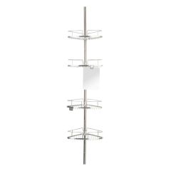 4-tier corner shower caddy