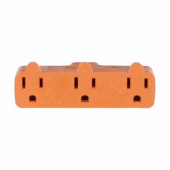 Three outlet adapter