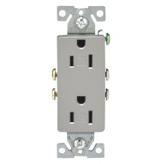 Duplex receptacle