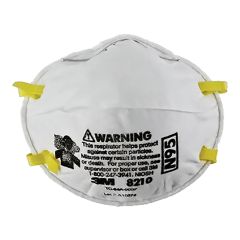 Masque respirateur pour poussières, 5/pqt