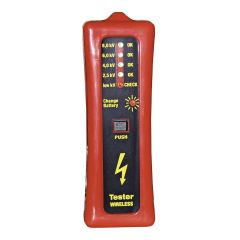 4 light electrical fence line tester