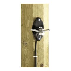 Electrical fence triple anchor insulator