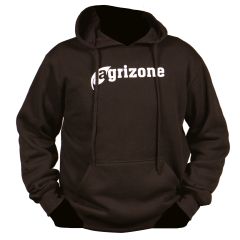 Unisex Agrizone Hoodie SweatShirt - Black - Size Medium