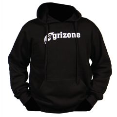 Unisex Agrizone Hoodie SweatShirt - Black - Size XXX-large