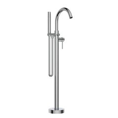 Floor Mount Faucet - Delphi - Polished Chrome