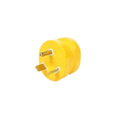 RV single adapter 15 A M/30 A F