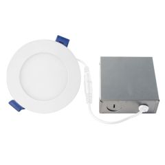 Luminaire encastré, 11 W, 3 000 K, blanc doux, 1/pqt