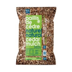 Cedar Mulch - 56 l - 2 ft² - Natural