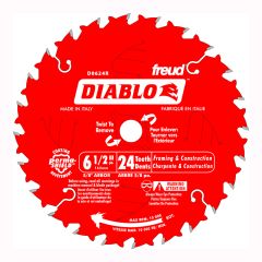 Lame circulaire pour charpente et construction DIABLO, 6 1/2"