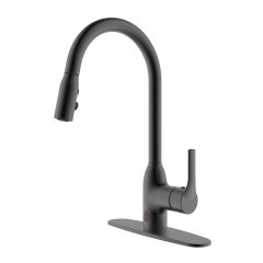 Pull-down Ktchen Sink Faucet - Matte Black