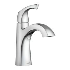 Robinet de lavabo Lindor, 1 manette, chrome poli, entraxe de 4"