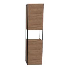 Linen Cabinet - Izabella - 2 Doors/2 Shelves - Natural Oak