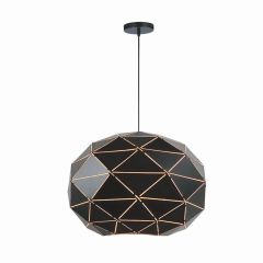 Pendant Light - Christy - Black - 35 x 25 cm