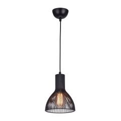 Carlton 1 Pendant Light - 25 cm - Black